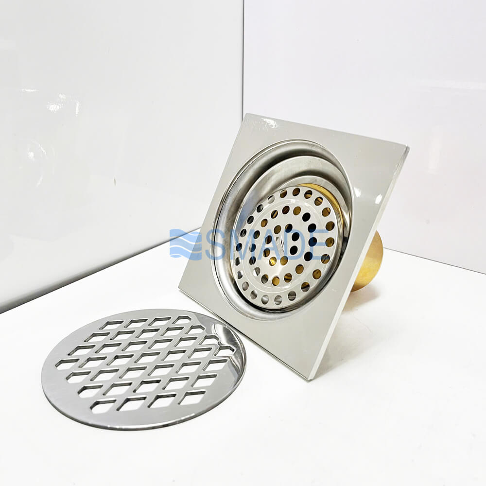 ga thoát sàn ngăn mùi CF6B kích thước 120x120