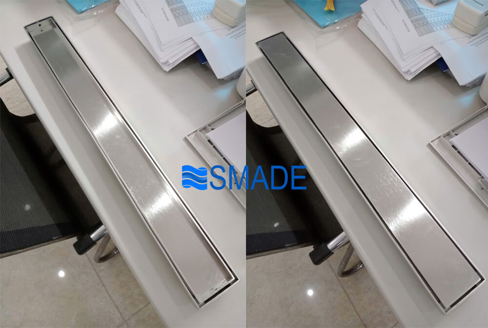 phễu thoát sàn dài lát gạch SD01