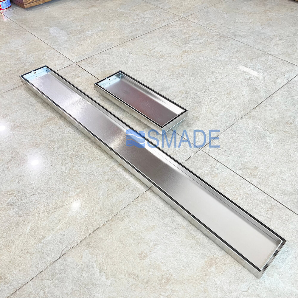 phễu thoát sàn dài lát gạch SD01