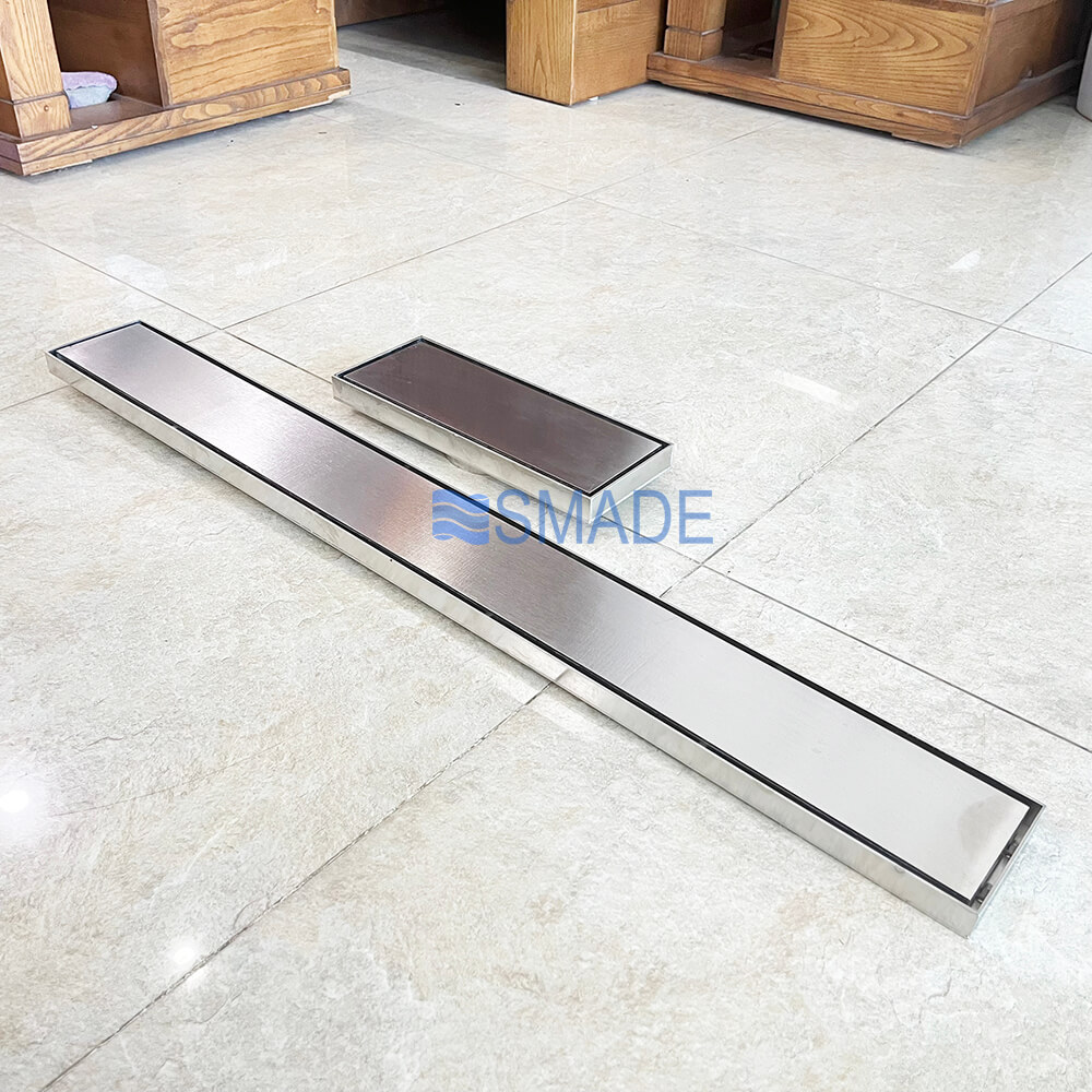 phễu thoát sàn dài lát gạch SD01