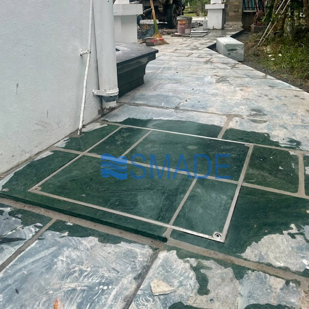 nắp bể nước ngầm ngoài trời SMC08-500