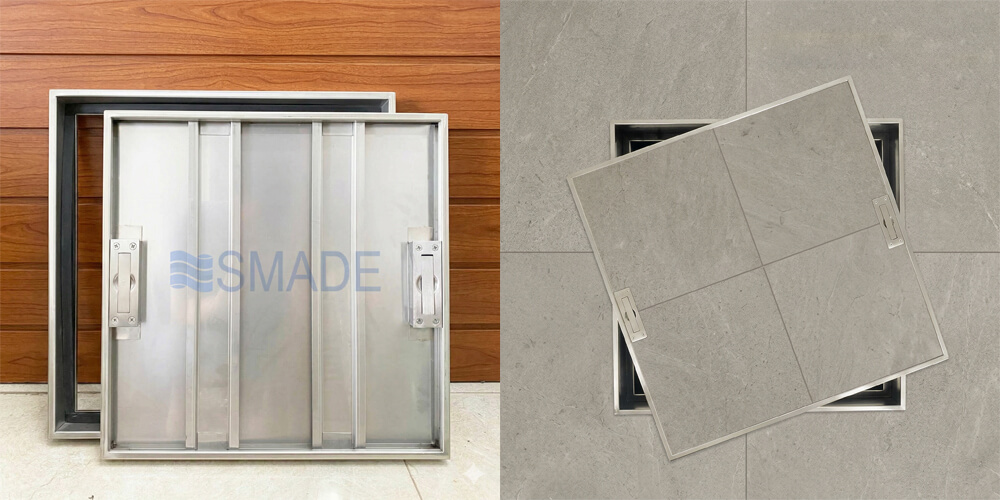 Nắp bể nước ngầm 45x45